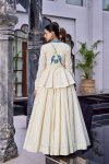 Nnk1754 Chhabili Pure Cotton Gamthi Work Navratri Lehenga Choli